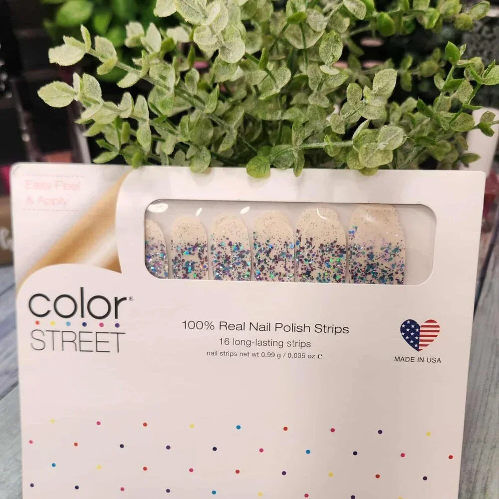 Color Street Glitter Overlay Press On Nail Designs